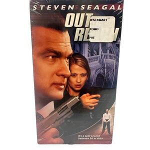 Columbia TriStar Out of Reach Steven Seagal VHS Movie New Sealed Action Thriller